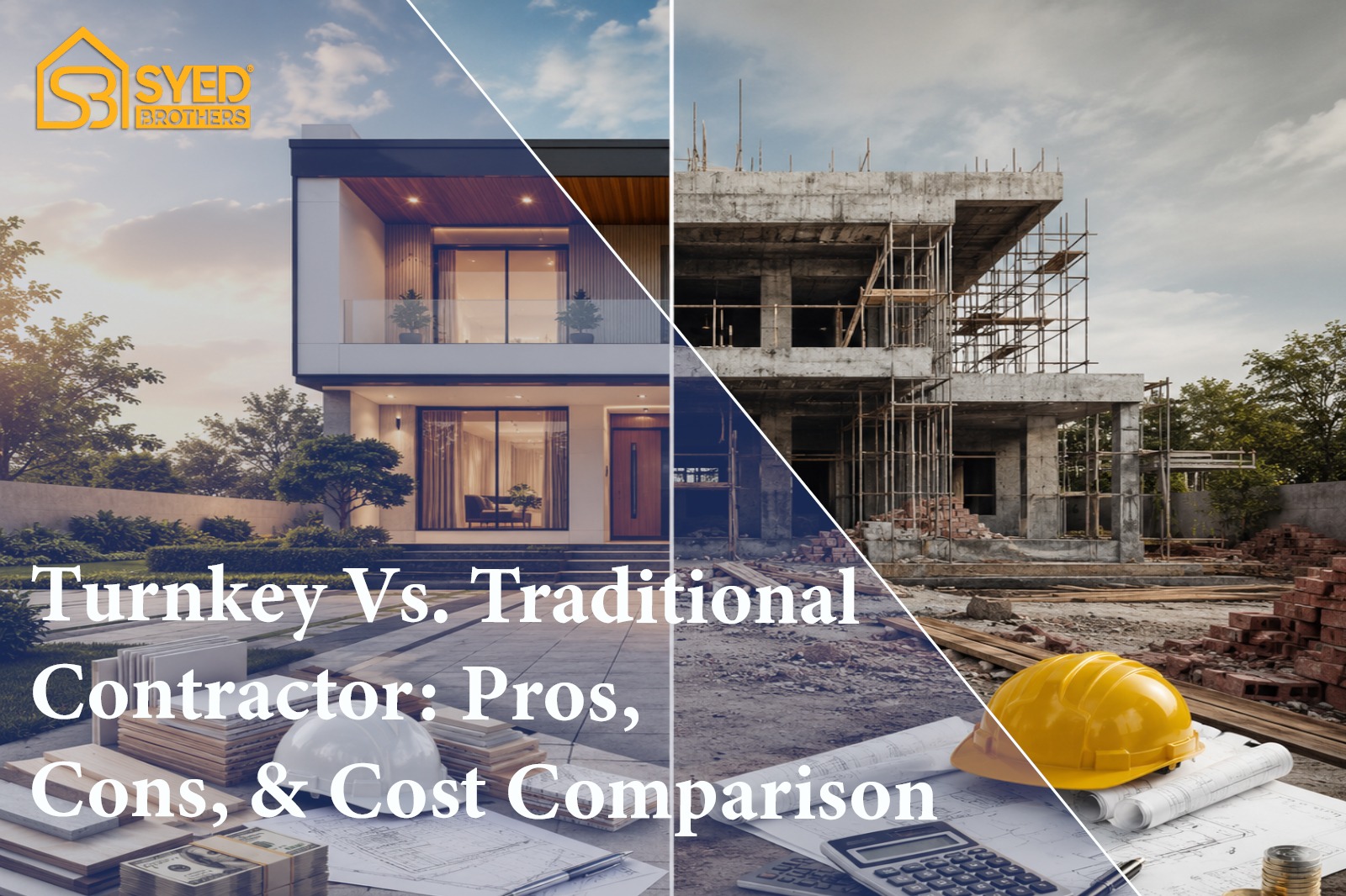 Turnkey Vs. Traditional Contractor: Pros, Cons, & Cost Comparison